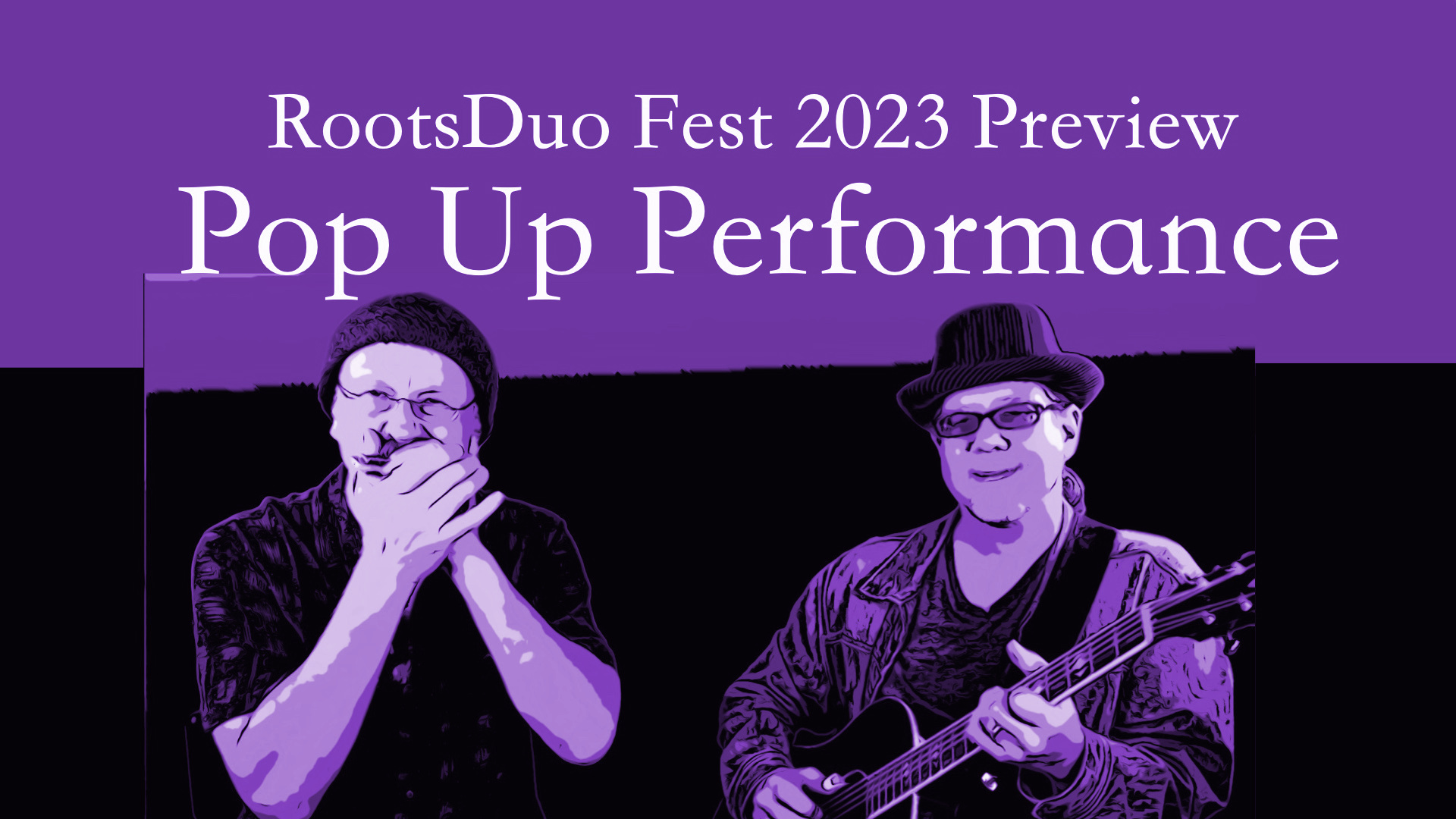Rootsduo Fest Popup 1920 Poster